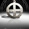 Magicun Talisman~Unique Sterling Silver Cross Talisman of Protection