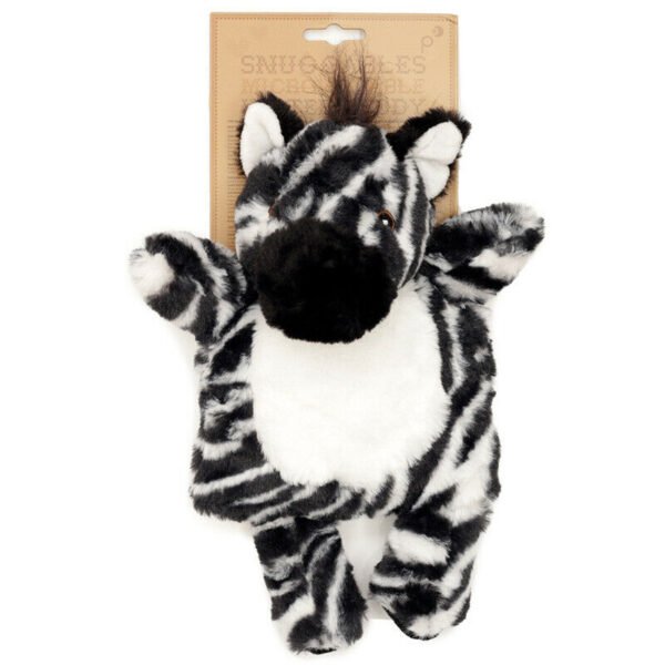 Collectable Design~ZEBRA Microwavable Snuggables Plush Wheat and Lavender Heat Pack