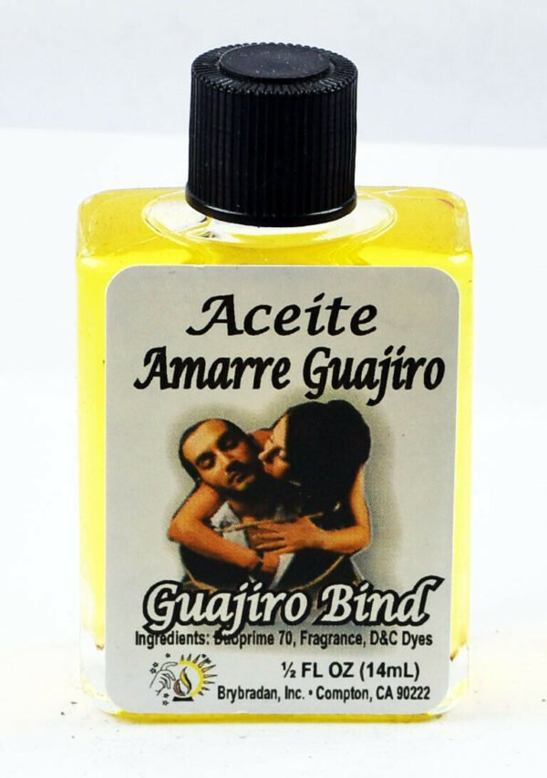 BRYBRADAN Guajiro Bind Oil / Amarre Guarjiro Aciete - ½fl.oz./14.7ml