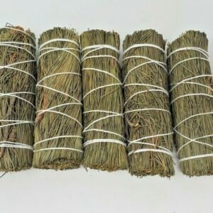 Palo Santo & Sage~5X Pine Sage Smudge Sticks 4-5 inches long "Negativity Removal" Piñon Pine
