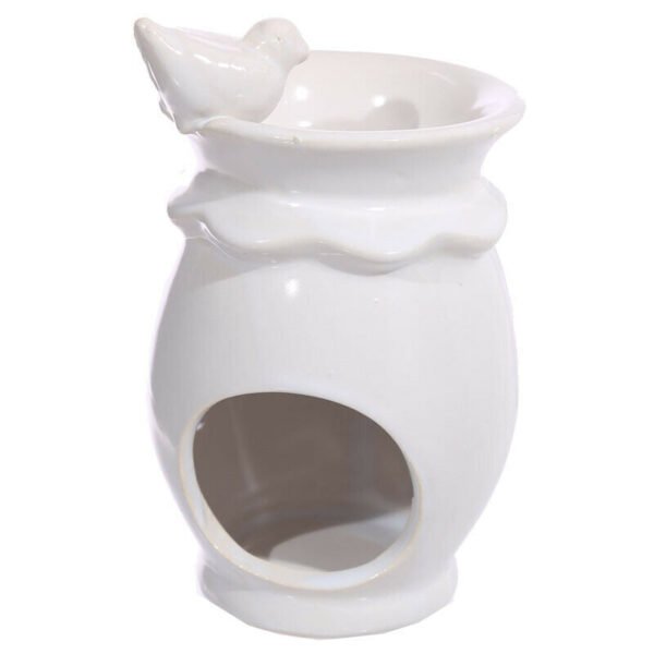 Home Fragrance~Bird Bath Design Ceramic Oil Burner