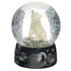 Collectable design~Snow Globe Protector of the North Dreams on the Wind Wolf Snowglobe