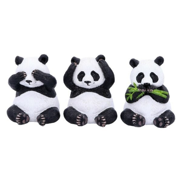 Magicun Giftware~Three Wise Monkeys Figurines Animals Decor See Hear Speak No Evil Ornament Gift