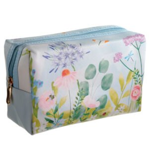 Collectable Design~Handy PVC Make Up Toiletry Wash Bag - Botanical Gardens