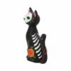 Magicun Giftware~Sugar Mexican Day Of The Dead Skull Cat Art Decoration Ornament Statue Figurine