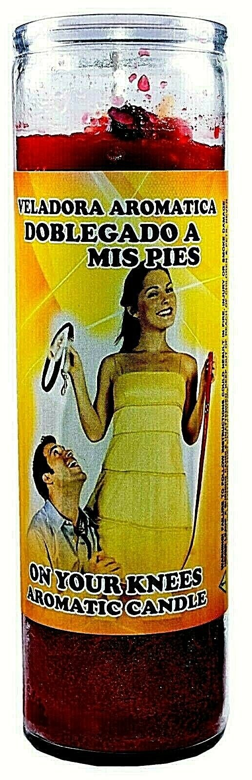 CANDLE COCKTAIL AROMATIC ON YOUR KNEES- DOBLEGADO A MIS PIES