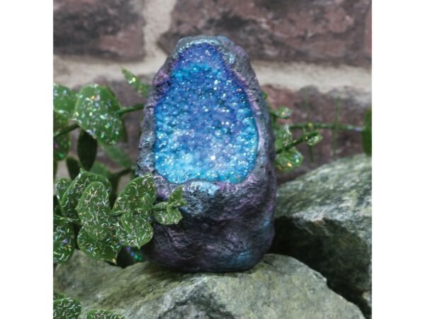 Magicun Giftware~Nemesis Crystal Cavern Led Light Geode Rock Gift Decor Ruby Amethyst Emerald