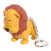 Collectable design~Novelty Led Zoo Designs Key Rings With Sound