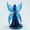 Fairy Collection~Enchantment Fairy With Clear Blue Wings Figurine Statue 10" High New In Box!