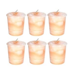 Magic Candle~SET OF 6 "Mother" Handmade Essential Oils Reiki Healing 2" Soy Votive Candles