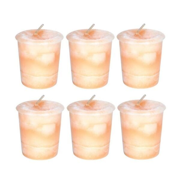 Magic Candle~SET OF 6 "Mother" Handmade Essential Oils Reiki Healing 2" Soy Votive Candles
