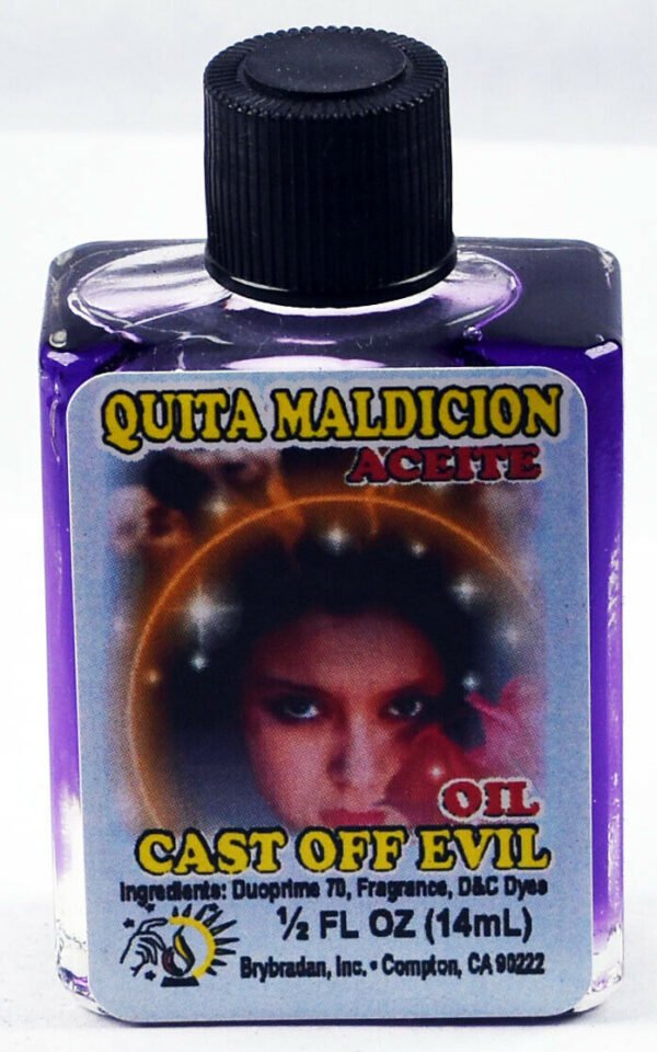 BRYBRADAN Cast Off Evil Oil / Quita Maldicion Aceite - ½ FL.OZ. (14.7 ML)