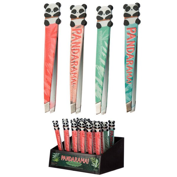 Collectable Design~Fun Panda Design Tweezers Pandarama Metal Beauty Accessory Gift
