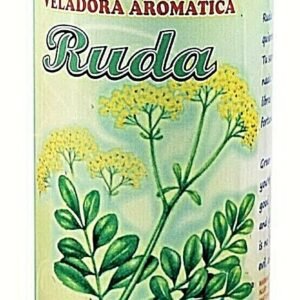 CANDLE COCKTAIL AROMATIC VELA RUE - RUDA- 120 HOURS