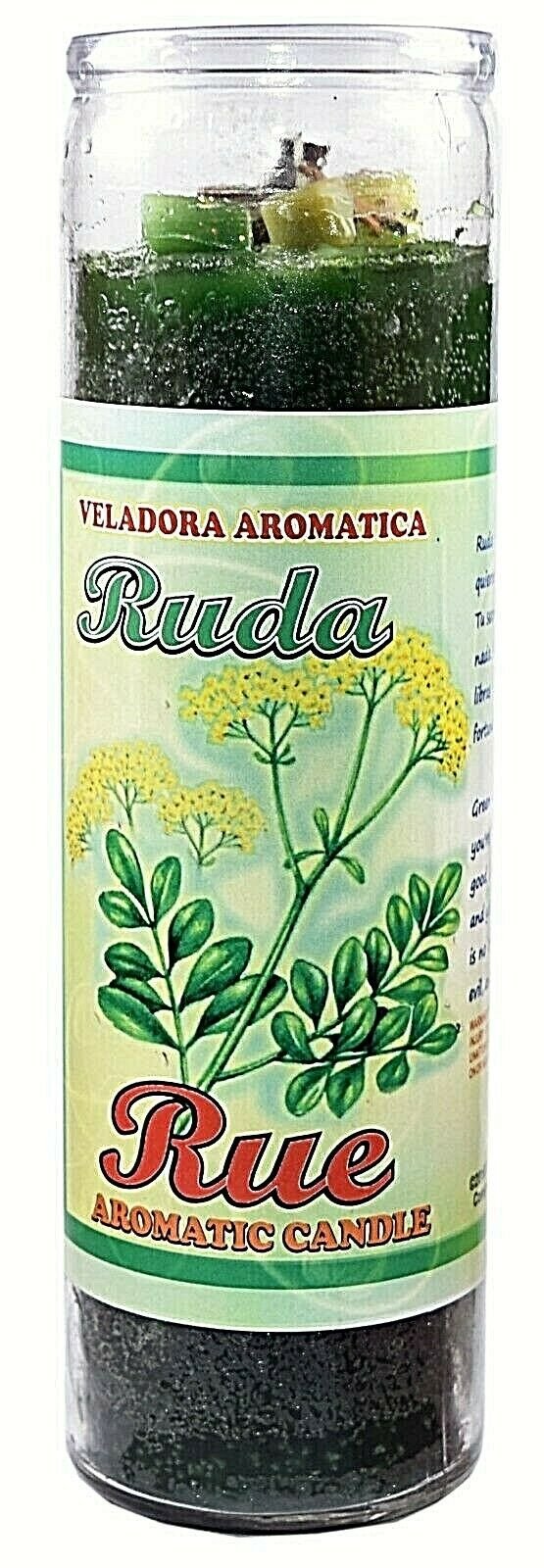 CANDLE COCKTAIL AROMATIC VELA RUE - RUDA- 120 HOURS