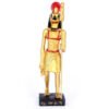 Home Decor~Decorative Gold Standing Horus Egyptian Figurine Ankh Staff Ornament