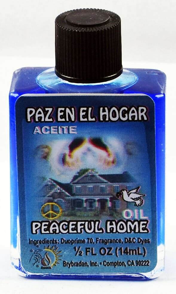 BRYBRADAN Peaceful Home Oil / Paz en el Hogar Aceite - ½ FL.OZ. (14.7 ML)