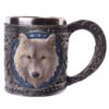 Home Decor~Gothic Famtasy WOLF TANKARD Decorative Collectable Medieval Ornament STEIN Mug
