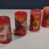 MagicunTarot Cloth~Set Candles Wicca Magic - Magic of Love