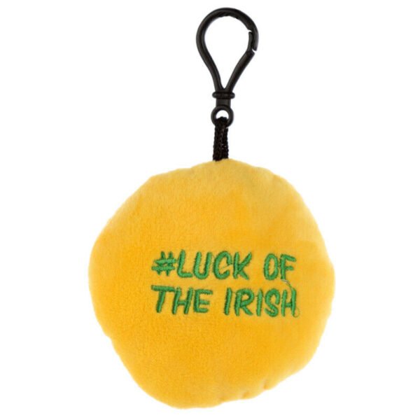 Collectable design~Plush Emoti Emotive Kissing Sound Clover Eyes Ireland Keyring Keyrings Key Ring