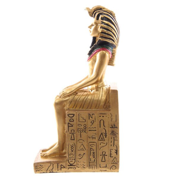 Home Decor~Ramesses the Second Seated on Hieroglyphic Throne