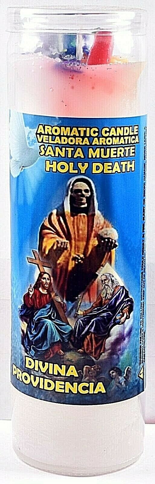 CANDLE COCKTAIL AROMA HOLY DEATH DIVINE PROVIDENCE- MUERTE DIVINA PROVIDENCIA