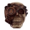 Home Decor~Steam Punk SKULL Ornament Fantasy Figurine Sculpture Gothic Cogs Pagan Wiccan