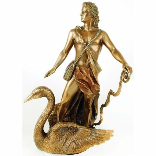 Witchcraft~APOLLO STATUE Greek Roman God 10.5" APOLLON Healing Music Poetry Archery, More