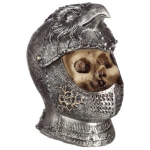 Home Decor~Gothic Skull in Medieval Bird Helmet Fantasy Ornament