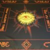 MagicunTarot Cloth~Large Ritual Tablecloth Ritual Ceremonial Altarpiece Eye of Chaos