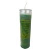Magic Candle~Bayberry Green 7 Day Unscented Candle Ritual Spell Pagan Magick Good Luck