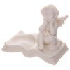 Home Decor~Decorative Cherub Tealight Holder Sitting on Book