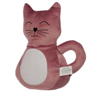 Home Decor~Interior Door Stop - Pink Cat Doorstop Stay Home Decoration Snug Cosy