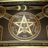 MagicunTarot Cloth~Altar Ceremonial Magic Black version