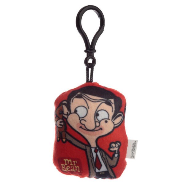 Collectable design~Plush Mr Bean Sound Keyring Novelty Handbag Accessory