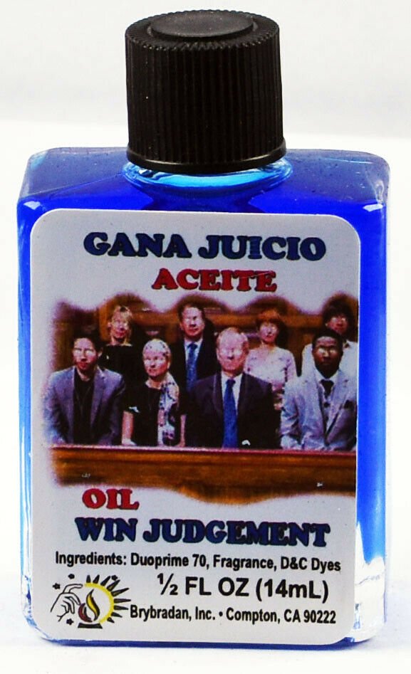 BRYBRADAN Win Judgement Oil / Gana Juicio Aceite - ½ FL.OZ. (14.7 ML)