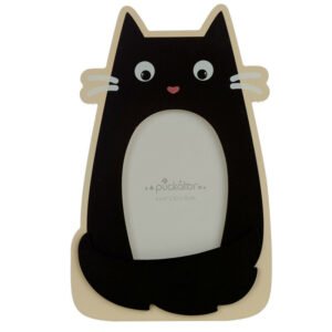 s-l1600_a3a91650-3c68-41df-81d3-74c5572b26b0 Home Decor~Wooden Photo Frame Shaped Feline Fine Black Cat MDF Fit 6"x4" 10x15cm Photo Gift