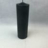 Magic Candle~Black 7 Day Pullout Candle In Glass / Refillable / Unscented Magic Pagan Wicca