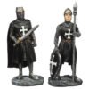 Home Decor~Collectable Dark Knight with Sword Figurine Medieval Fantasy Ornament x 1
