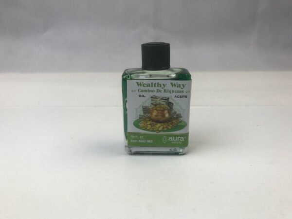 【Magic Oil】Wealthy Way Oil Attract Money Lottery Bingo Santeria Pagan Hoodoo Wicca 4 Dram