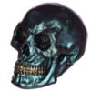 Home Decor~Gothic Iridescent Skull Ornament