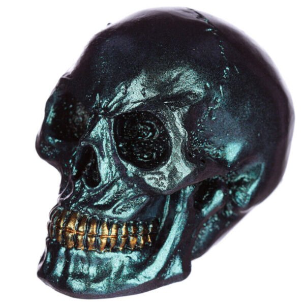 Home Decor~Gothic Iridescent Skull Ornament