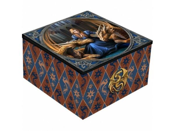 Magicun Giftware~Designer Mirror Trinket Jewellery storage Box Gothic Altar Decor