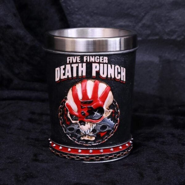 Magicun Giftware~Five Finger Death Punch Shot Glass 7cm Band Merch Shotglass