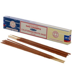 Home Fragrance~SATYA Sai BaBa Nag Champa & Californian White Incense Sticks 12 x 14 sticks