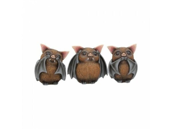Magicun Giftware~Three Wise Monkeys Figurines Animals Decor See Hear Speak No Evil Ornament Gift