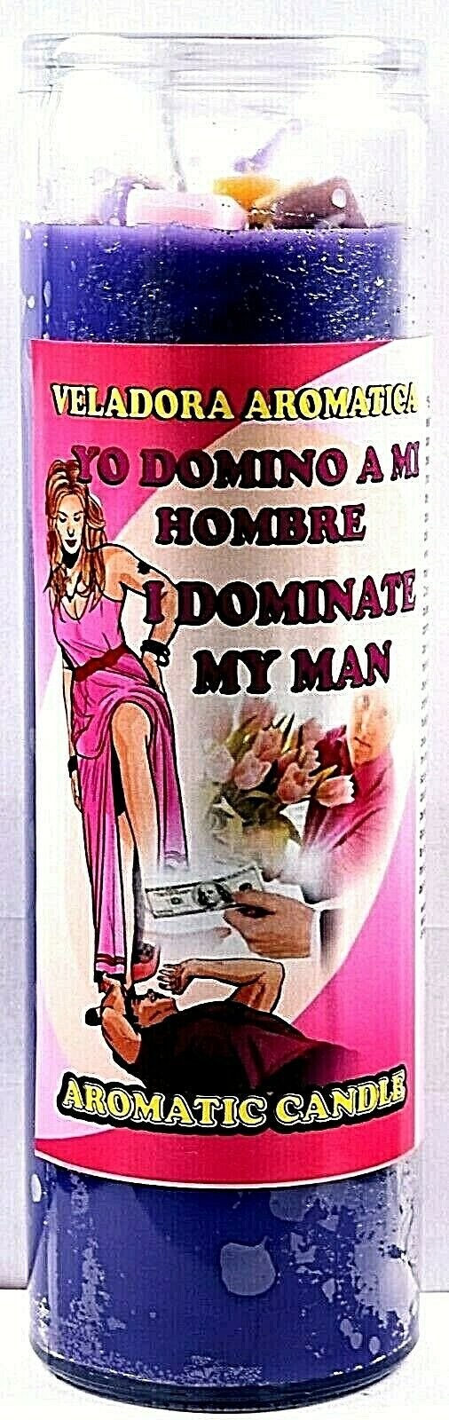 CANDLE COCKTAIL AROMATIC I DOMINATE MY MAN -YO DOMINO A MI HOMBRE