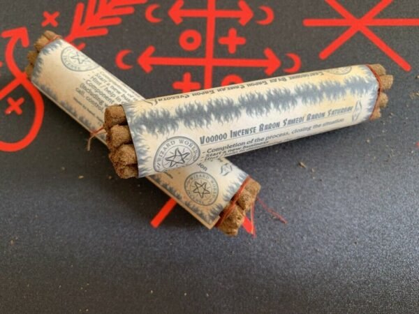 MagicunTarot Cloth~Voodoo Incense Baron Samedi Baron Saturday 6- V