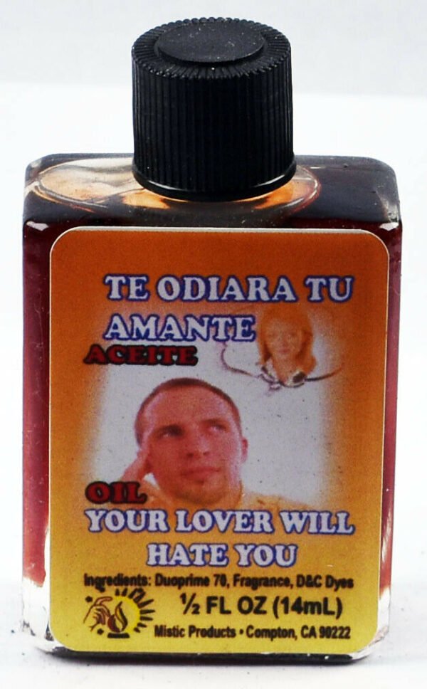 BRYBRADAN Your Lover Will Hate You Oil / Te Odiara Tu Amante Aceite - ½ FL.OZ