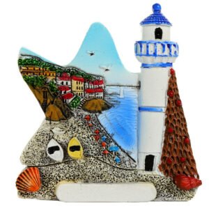 Collectable design~Collectable Seaside Souvenir Lighthouse Starfish Magnet